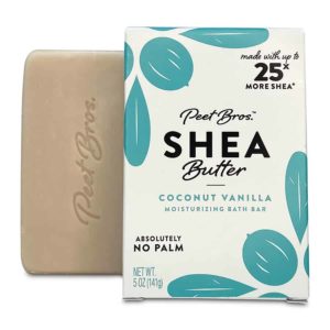 Peet Bros Shea Butter Coconut Vanilla Bath Bar