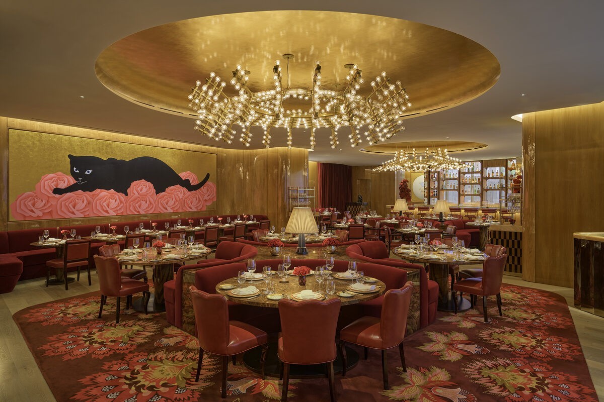 The dining room at La Boca by Francis Mallmann, Faena New York