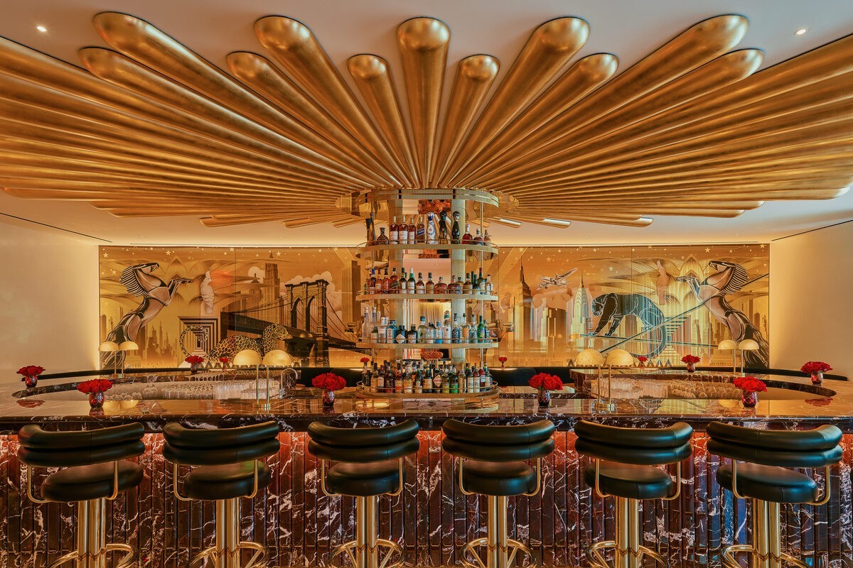 The Living Room bar at Faena New York