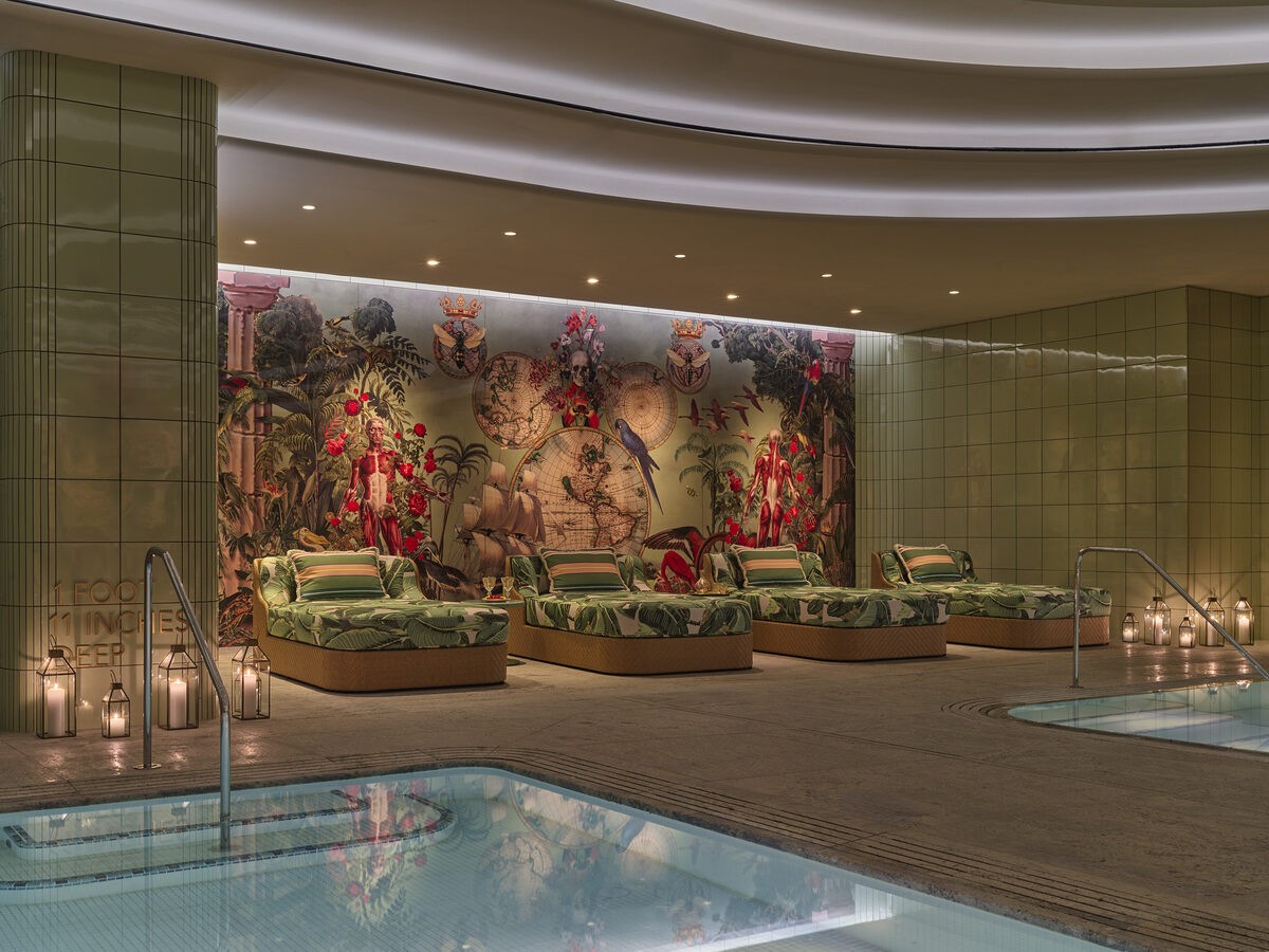 The Thermal Sanctuary at Tierra Santa Healing House, Faena New York